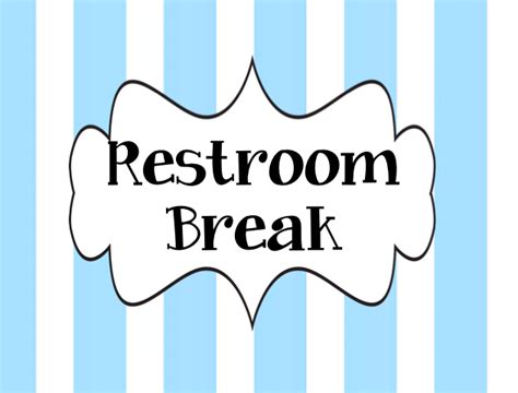 Restroom Policy Teaching Elementary Teaching Elementary School