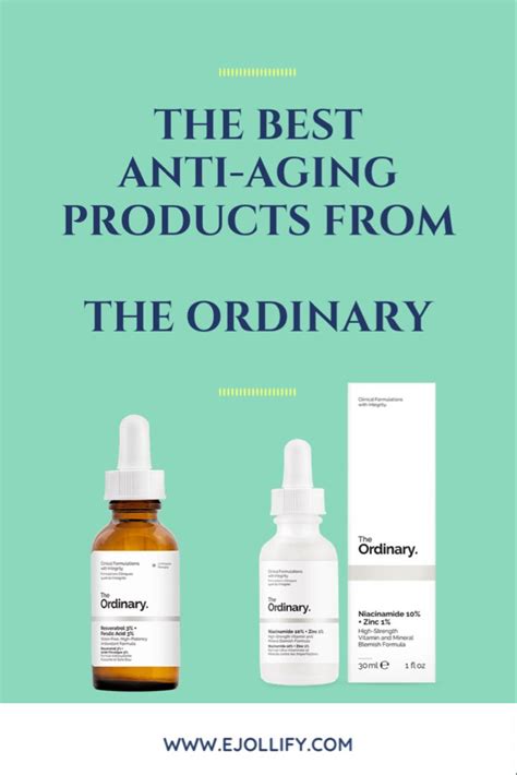 what to buy from the ordinary the ordinary anti aging skincare routine best anti aging anti