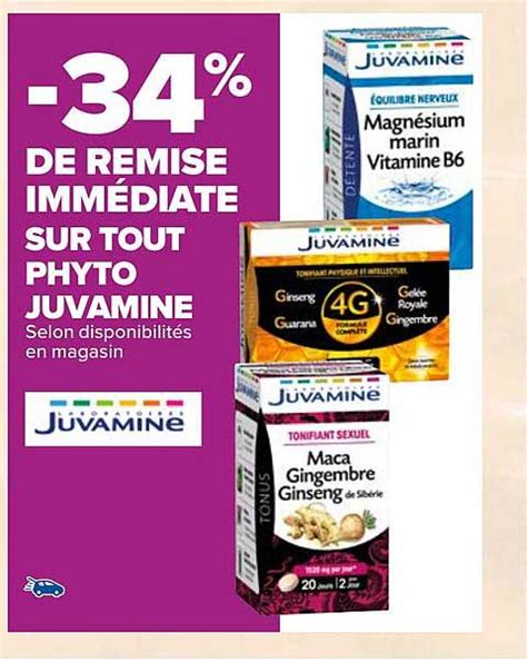 Offre Phyto Juvamine Chez Carrefour