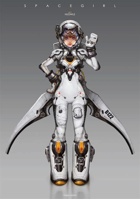 Spacegirl Wu Kim Sci Fi Concept Art Concept Art Characters Female