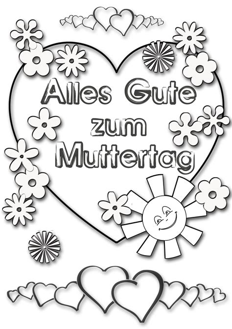 Bilder Zum Ausmalen Fã¼R Kinder Muttertag - bildgerjulb