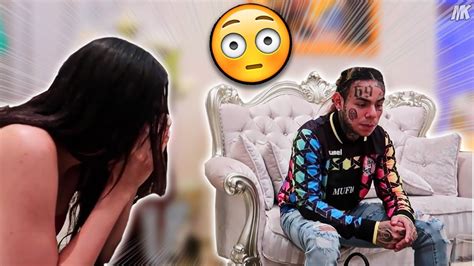 6ix9ine Reacts To Fans Cringy Song And What Happens Is Awkward YouTube