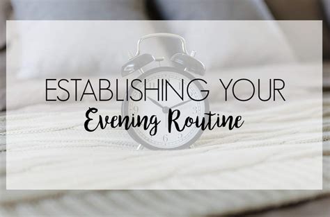 Creating Your Evening Routine Free Printable Refined Rooms