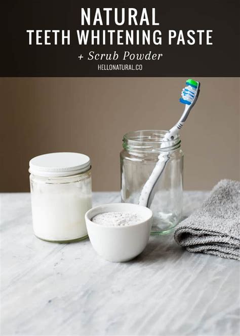 Homemade Teeth Whitening Paste Recipe