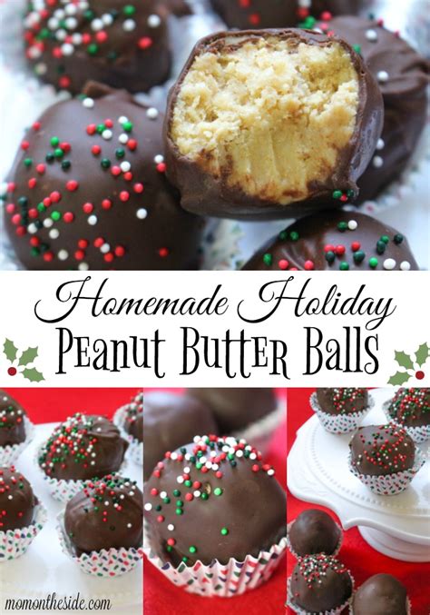 Absolutely Delicious Holiday Peanut Butter Balls Recipe Mom On The Side