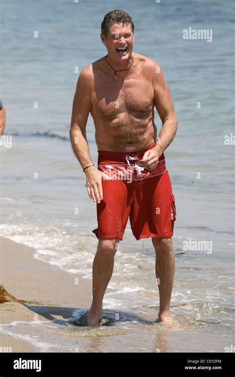 Baywatch Star David Hasselhoff Was Back In The Water Working For His