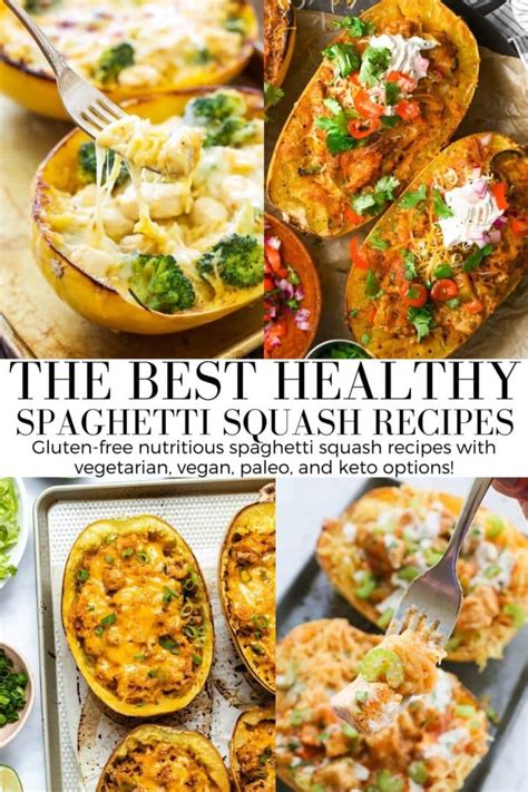 The Best Healthy Spaghetti Squash Recipes The Roasted Root