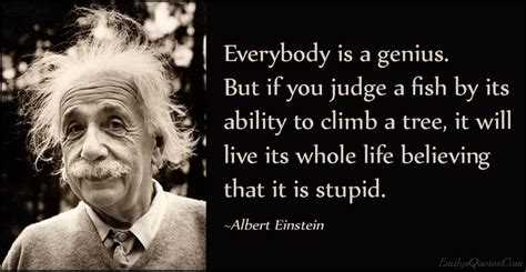 Einstein Quote Fish And Tree Einstein Quote Fish Climbing Tree