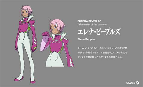 Elena Peoples Eureka Seven Ao Anime Characters Database
