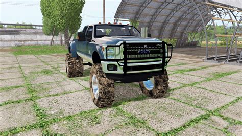 Ford F 350 Super Duty Crew Cab Mud Truck For Farming Simulator 2017