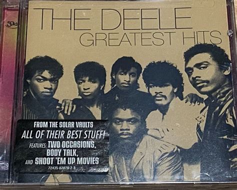 Greatest Hits By The Deele Cd May 2003 Solar 724358207828 Ebay