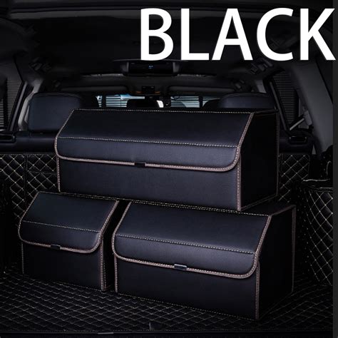 Flagpower car trunk organizer is a fantastically versatile product that features a premium insulation cooler bag. Car Trunk Organizer, PU Leather Car Cargo Trunk Storage ...