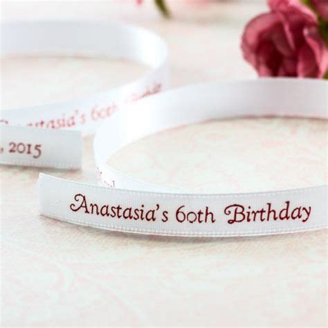 Personalized Favor Ribbon Favor Ribbons Personalized Favors