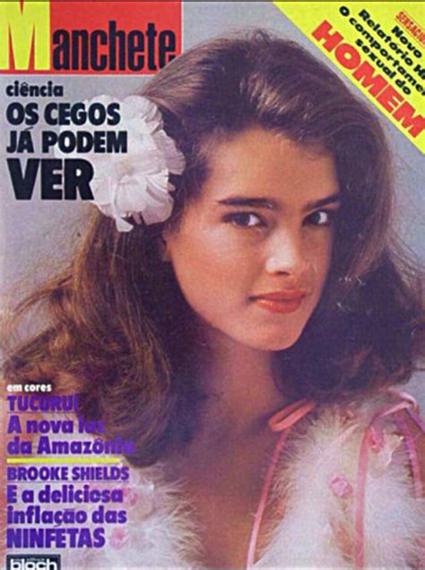 Brooke Shields Covers Manchete Magazine Brazil June 20 1981 Brooke