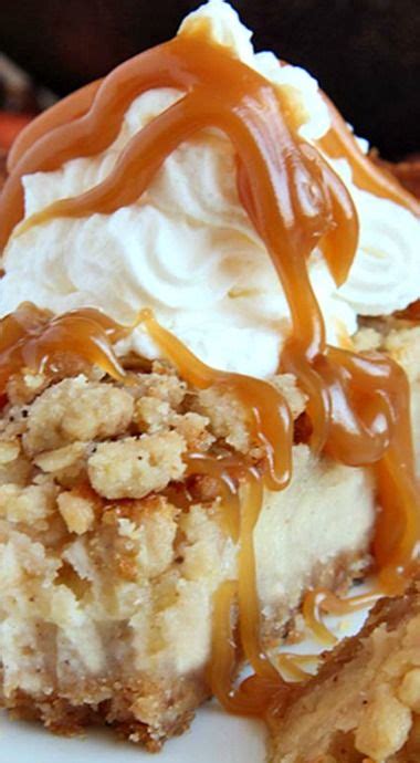 Caramel Apple Crisp Cheesecake Cakescottage Recipe Caramel Apple Crisp Apple Crisp