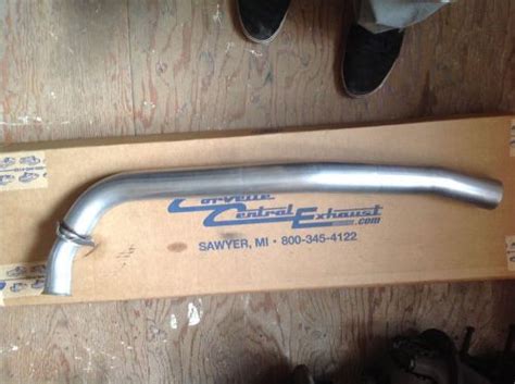 Sell 1968 1974 Corvette Right Side Front Exhaust Pipe In Asbury Park