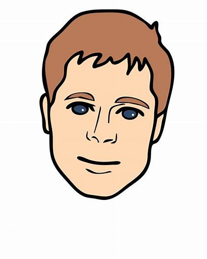 Face Clipart Handsome Head Boy Clip Male