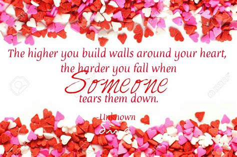 The Higher You Build Walls Around Your Heart When Someone Walls