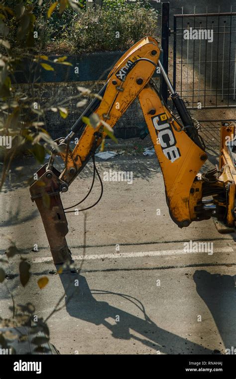 Jcb Backhoe High Resolution Stock Photography And Images Alamy
