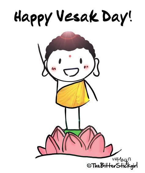 Check out the below article for best happy buddha purnima 2020 messages, sms, hd pictures, quotes, wishes, greetings and more. The Bitter Stickgirl: Happy Vesak Day!