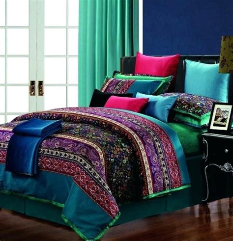Image Result For Jewel Colored Duvet Cover King Bedding Sets Paisley