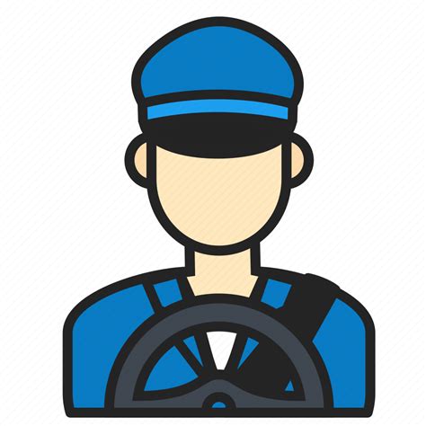 Avatar Driver Man Profession Icon Download On Iconfinder