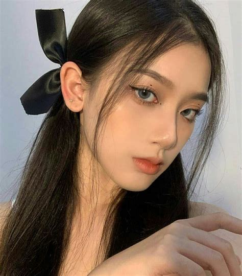Ulzzang Girl Girls Woman Women Aesthetic Korean Japanese Chinese Beauty Pretty Beautiful