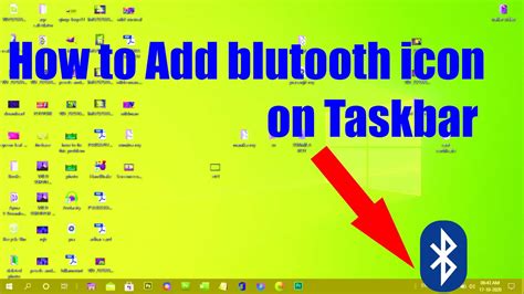 Accidentally Deleted Bluetooth Icon How To Add Bluetooth Icon Windows