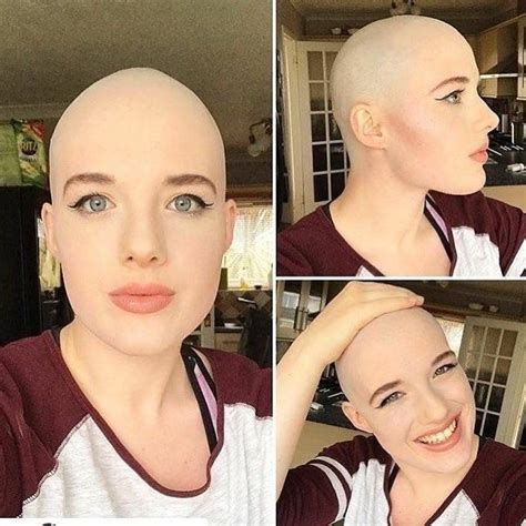 shaved head women shaved heads bald girl bald women bald heads short hair cuts for women