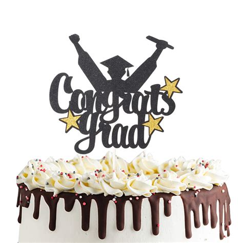 Buy Congrats Grad Cake Topper For Class Of 2020 Graduation High School Graduation Party