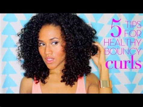 Take a break from any harsh chemicals unfortunately, curly hair is easily damaged by styling processes and harsh products. 5 Tips for Healthy Curly Hair from Dry & Damaged - YouTube