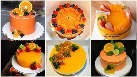 Cách trang trí orange cake decor đơn giản và dễ làm