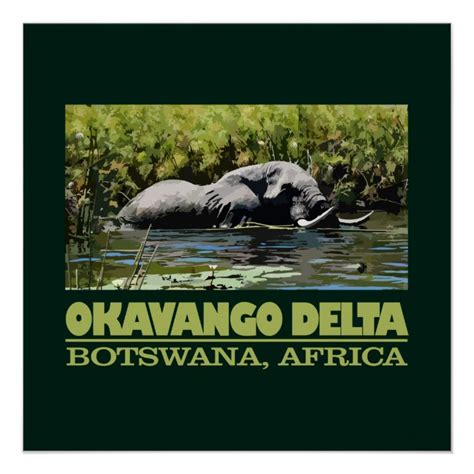 Okavango Delta Poster