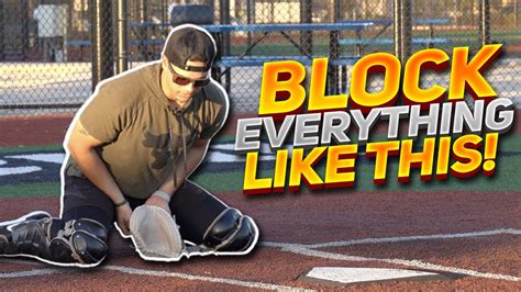 4 Blocking Drills That Will Teach Any Catcher How To Block The Right