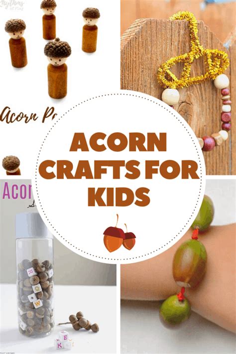 10 Really Adorable Diy Acorn Crafts For Kids To Make