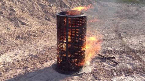 A Better Burn Barrel Incinerator Youtube