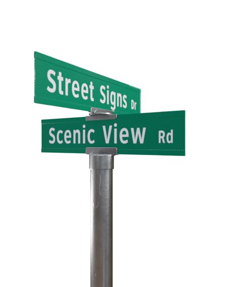 street signs regulatory and safety signs