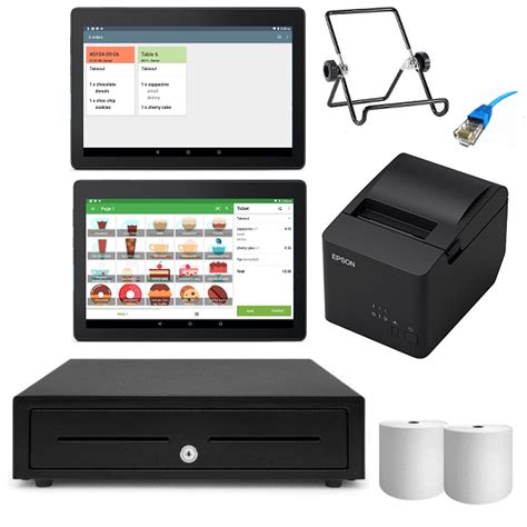 Loyverse Hospitality Android Pos Hardware With Kitchen Display Bundle