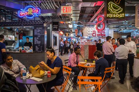 The Food Court Matures Into The Food Hall The New York Times