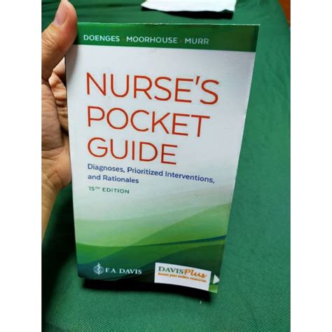 Nurses Pocket Guide 15th Editionnandaonhand Colored Shopee