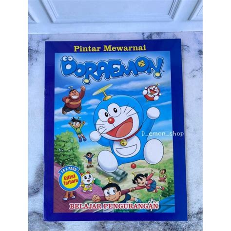 Jual Buku Gambar Doraemon Buku Gambar Paudtk Buku Mewarnai
