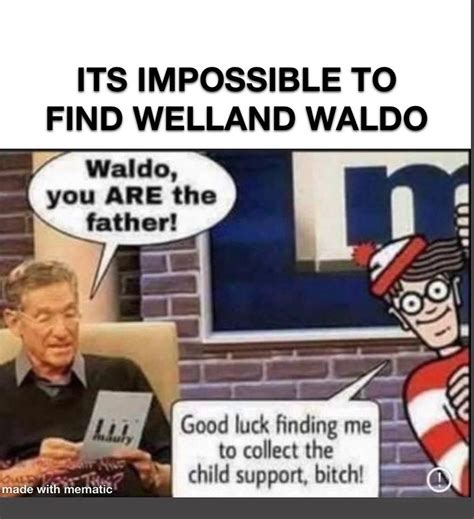 Welland Memes On Instagram Welland Waldo Wears A Flat Brim Hat A D