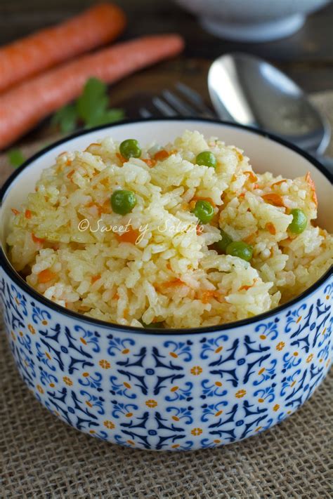 Rice With Peas Carrots