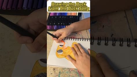 Drawing The Duck From The Duck Song Art Youtube