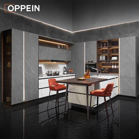 Oppein Custom Modular Cuisine Equipment Modern Design Full Kitchen Set