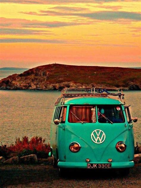 Im A Sucker For Mesmerizing Sunsetsanywhere Any Place Anytime ♥ Beachy Keen Vw Bus