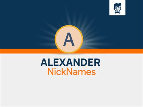 Alexander Nicknames 600 Cool And Catchy Names Brandboy