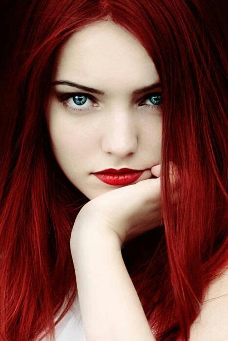 Flaming Red Hair Dyed Hair Beautiful Hair Red Hair Color