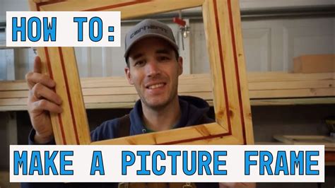 How To Make A Simple Picture Frame Super Easy Youtube