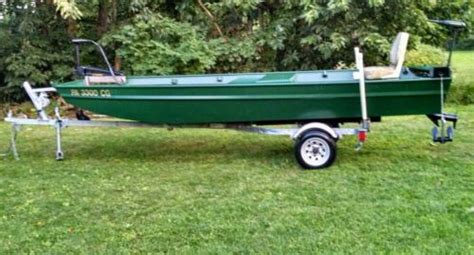 16 Foot Jon Boat Trailer Boats For Sale